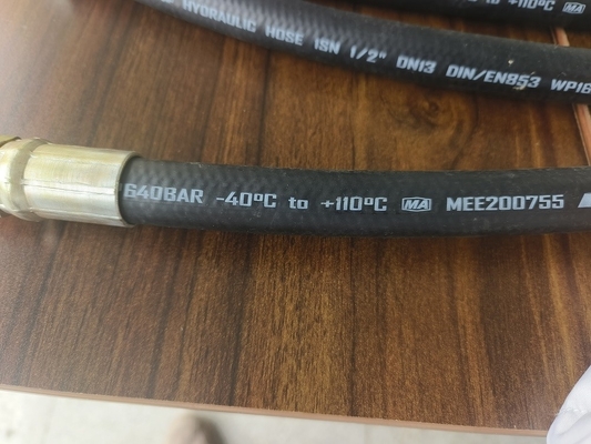 100% Thermo King Hose Oil 117067 T Birimi Alternatif yedek parçaları için ithal çelik tel hortumları
