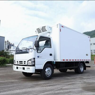 ISUZU QINGLING 600P 6 wheeler 3 tons Refrigerated Van with THERMO KING refrigeration unit RV380 model