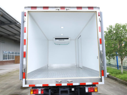 QINGLING ISUZU KV100 100P Gıda Et Balık Taşıma NKR Dondurucu 5 Ton THERMO KING RV380 Dondurucu