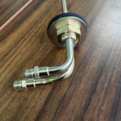 Dizel motoruyla çalışan pompalama için ısı içeren taşıyıcı yağ emici borusu