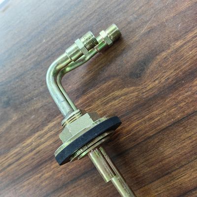 Dizel motoruyla çalışan pompalama için ısı içeren taşıyıcı yağ emici borusu