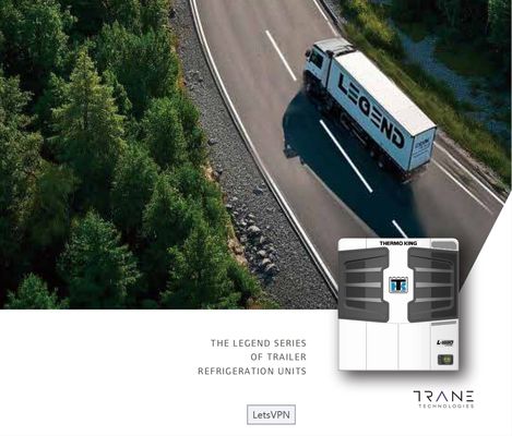 THERMO KING yeni treyler soğutma ünitesi modeli Legend L-1880 30/50 Asya Pasifik pazarı daha iyi yakıt ekonomisi ve daha güçlü soğutma performansı