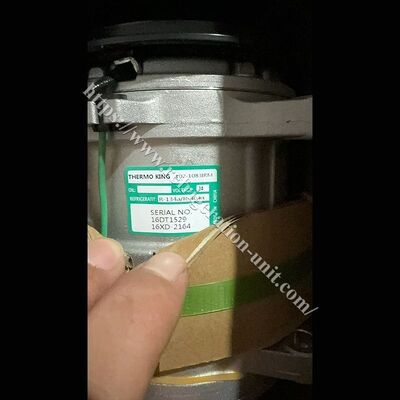 TK15 TK16 TK21 TK31 THERMO KING orijinal kompresör, içinde yağ yok, hava ekspresi ile nakliye için soğutma ünitesi için mevcuttur