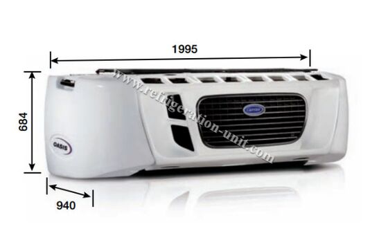 oasis 350 Carrier transicold soğutma ünitesi, 8-9 metre soğutucu kasa kamyonlar için 40-50 derece ortam sıcaklığında iyi fiyata mevcuttur