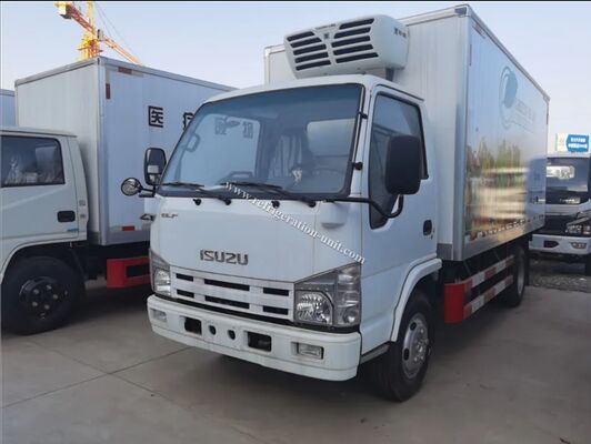 Isuzu 100p Japonya Markası Kamyon şasi 4.1 metre uzunluğunda THERMO KING soğutma üniteleri ile buzdolabı RV380V 4X2 Mini 3 ton 2 ton Dondurucu Soğutucu Kamyon