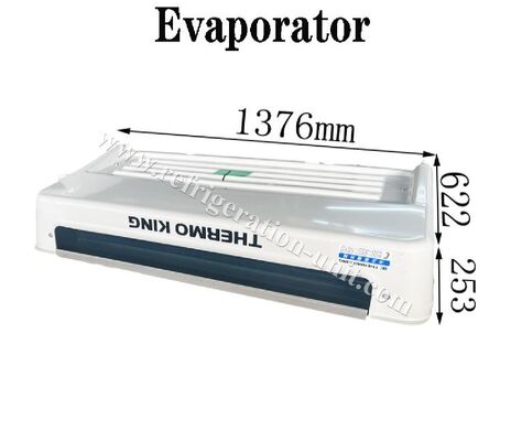RV580E C450 THERMO KING araç ile çalışan direkt tahrik soğutma ünitesini 24V fanlara TK16 kompresör ile değiştirin