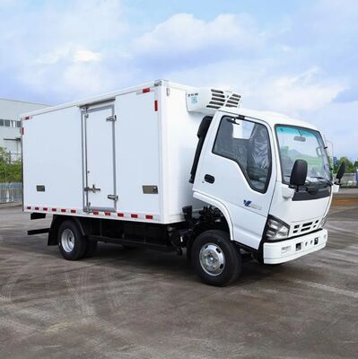 ISUZU QINGLING 600P 6 wheeler 3 tons Refrigerated Van with THERMO KING refrigeration unit RV380 model