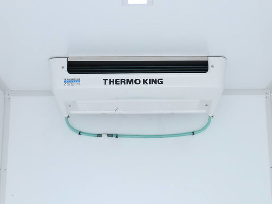 THERMO KING RV380 Soğutma QINGLING Soğutmalı Kamyon Gıda Et Balık Taşımacılığı NKR Dondurucu 5 Ton