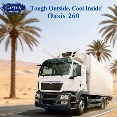 Oasis 260 Taşıyıcı transicold soğutma birimi 5-6 metre soğutma kutu kamyonu için mevcut 50 derece için mevcut ortam sıcaklığı iyi fiyat